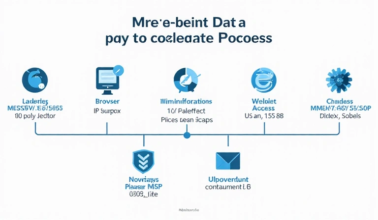 Diagramm zur Datenverarbeitung